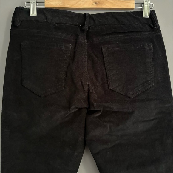 Banana Republic Size 6 Black Ryan Fit Cotton Corduroy Skinny Jeans - Picture 7 of 12
